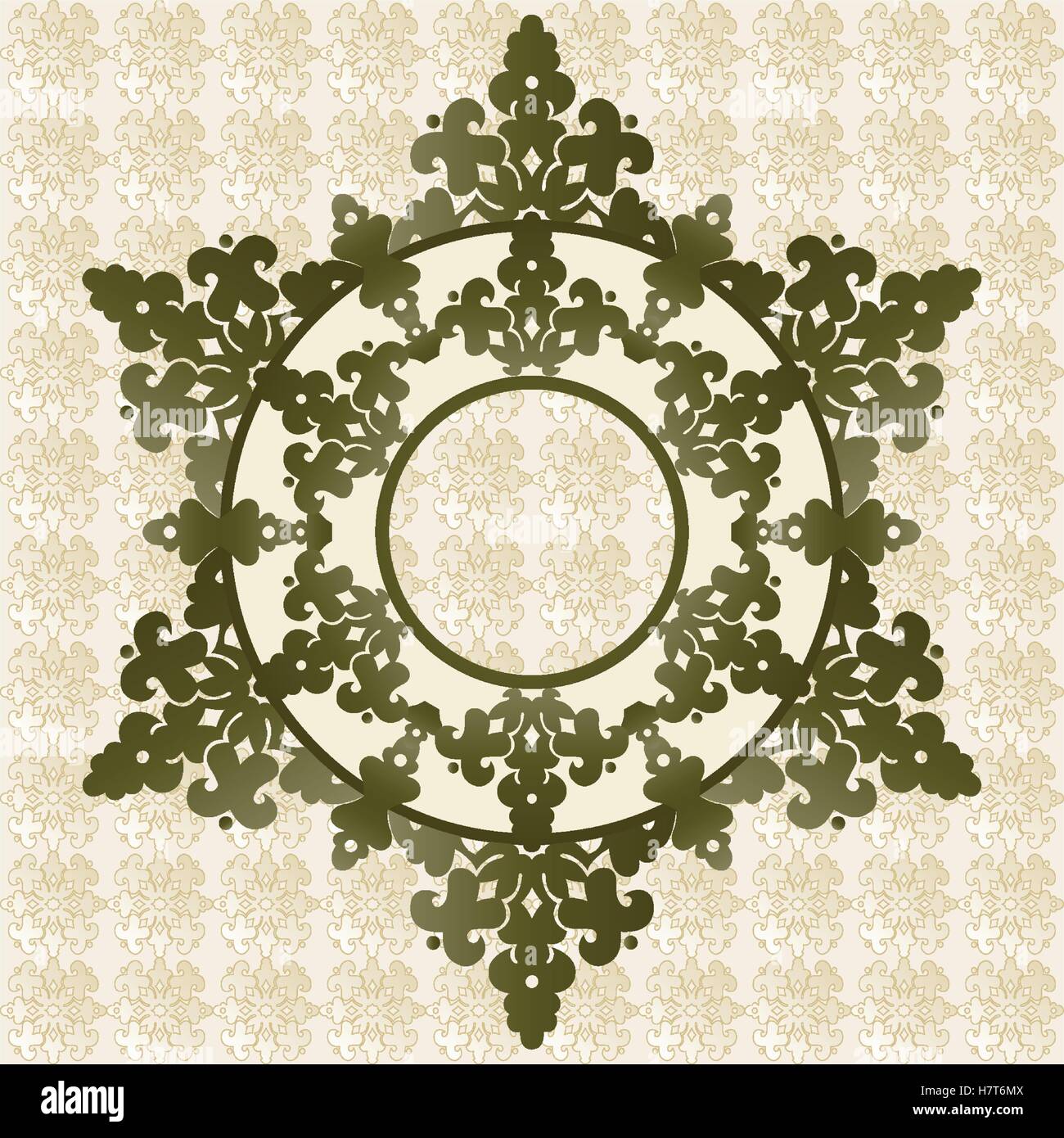 Antichi turchi ottomani pattern design vettoriali quaranta Illustrazione Vettoriale