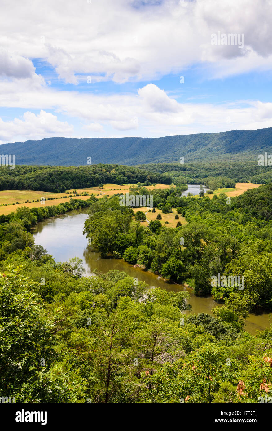 Shenandoah River State Park Foto Stock