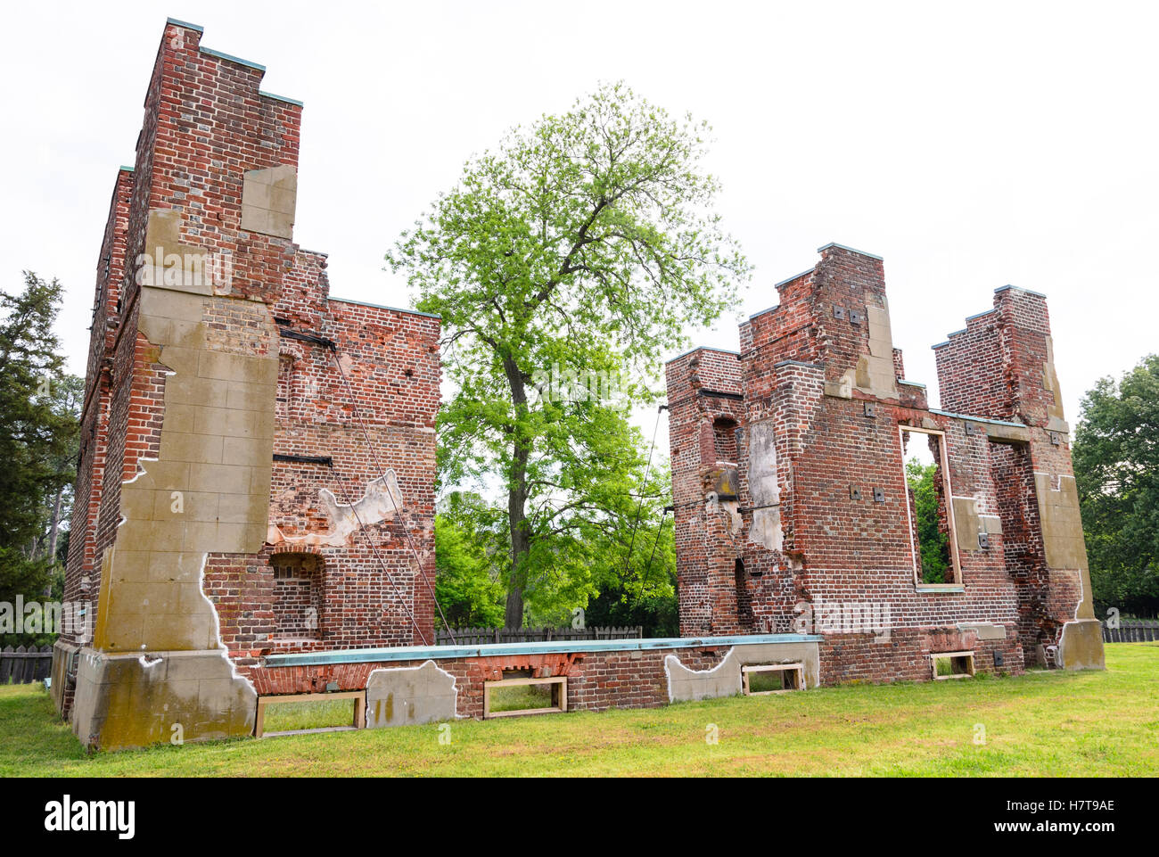 Jamestown National Historic Site Foto Stock