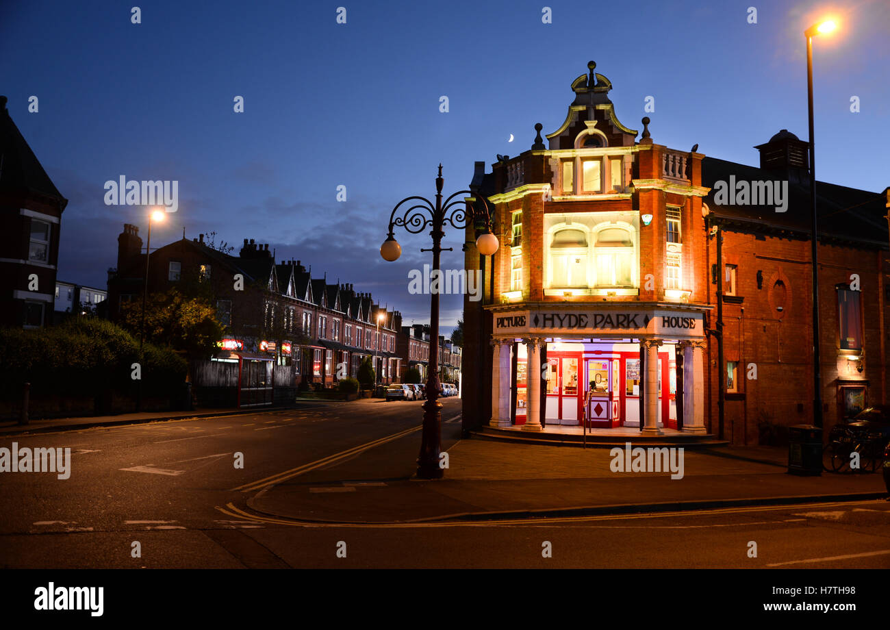 Hyde Park Picture House, Leeds Foto Stock