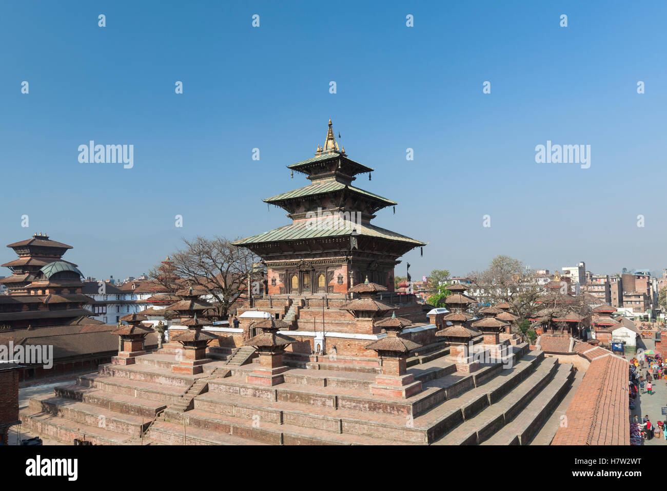 Taleju Bhawani tempio, Durbar Square, Kathmandu, Nepal Foto Stock