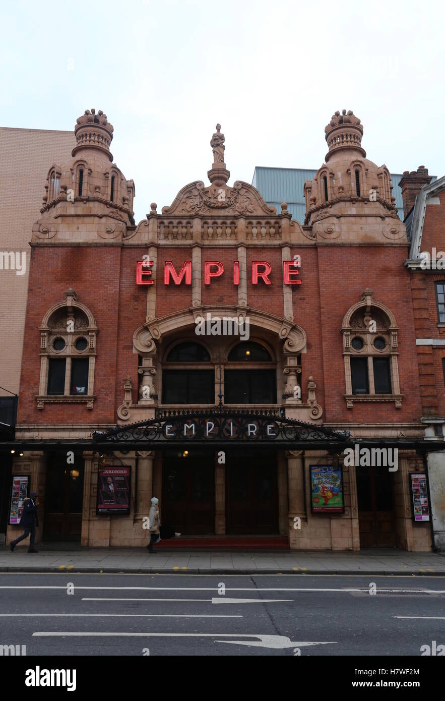 Esterno Hackney Empire Theatre London UK Novembre 2016 Foto Stock