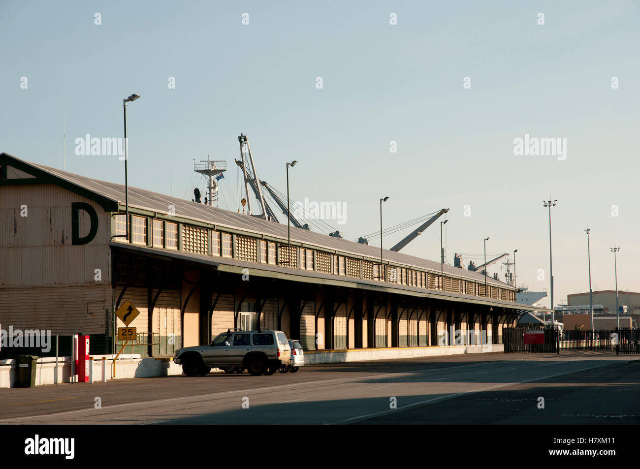 Porto di Fremantle Docks - Australia Foto Stock