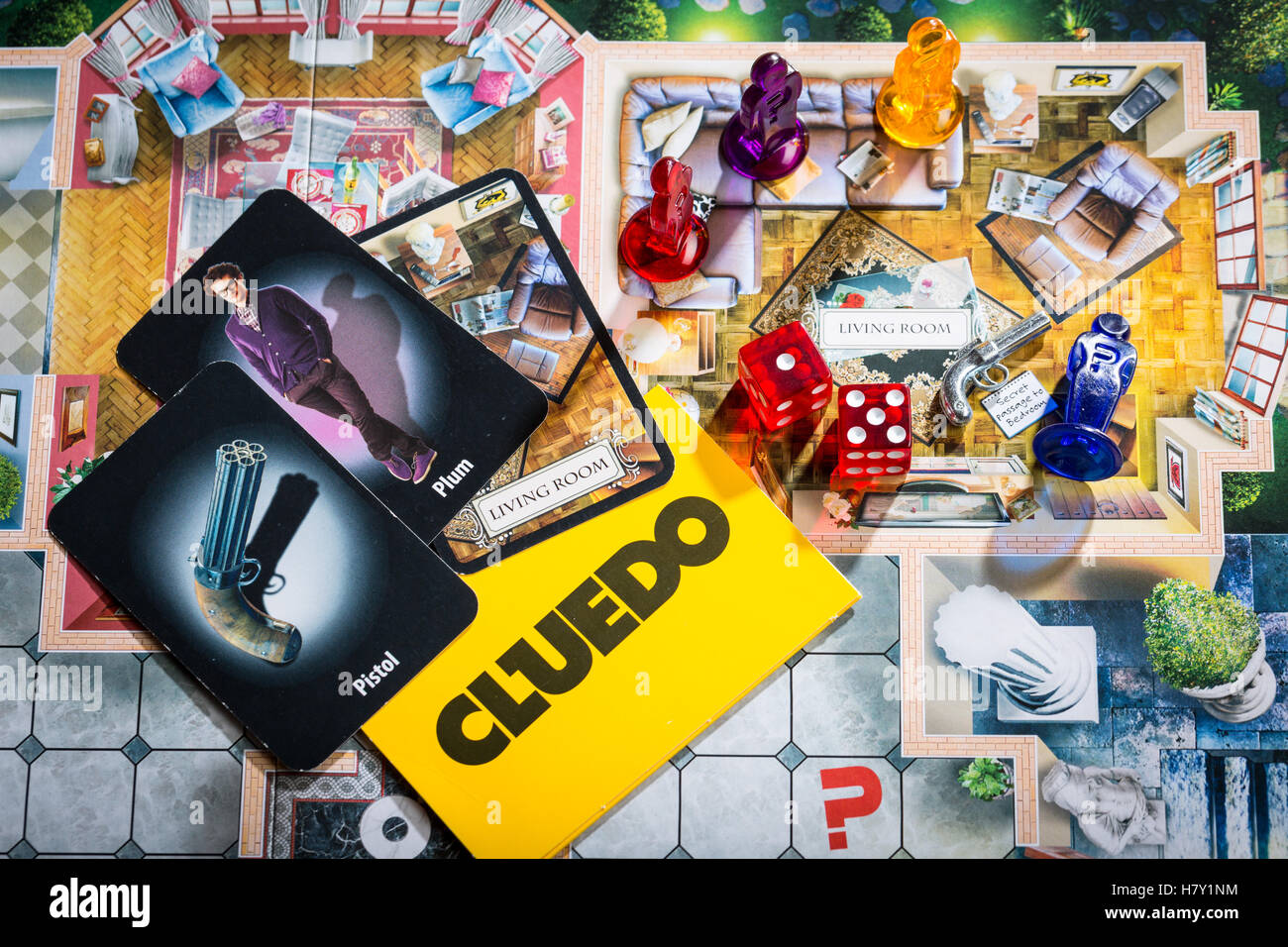 Cluedo gioco di bordo Foto Stock