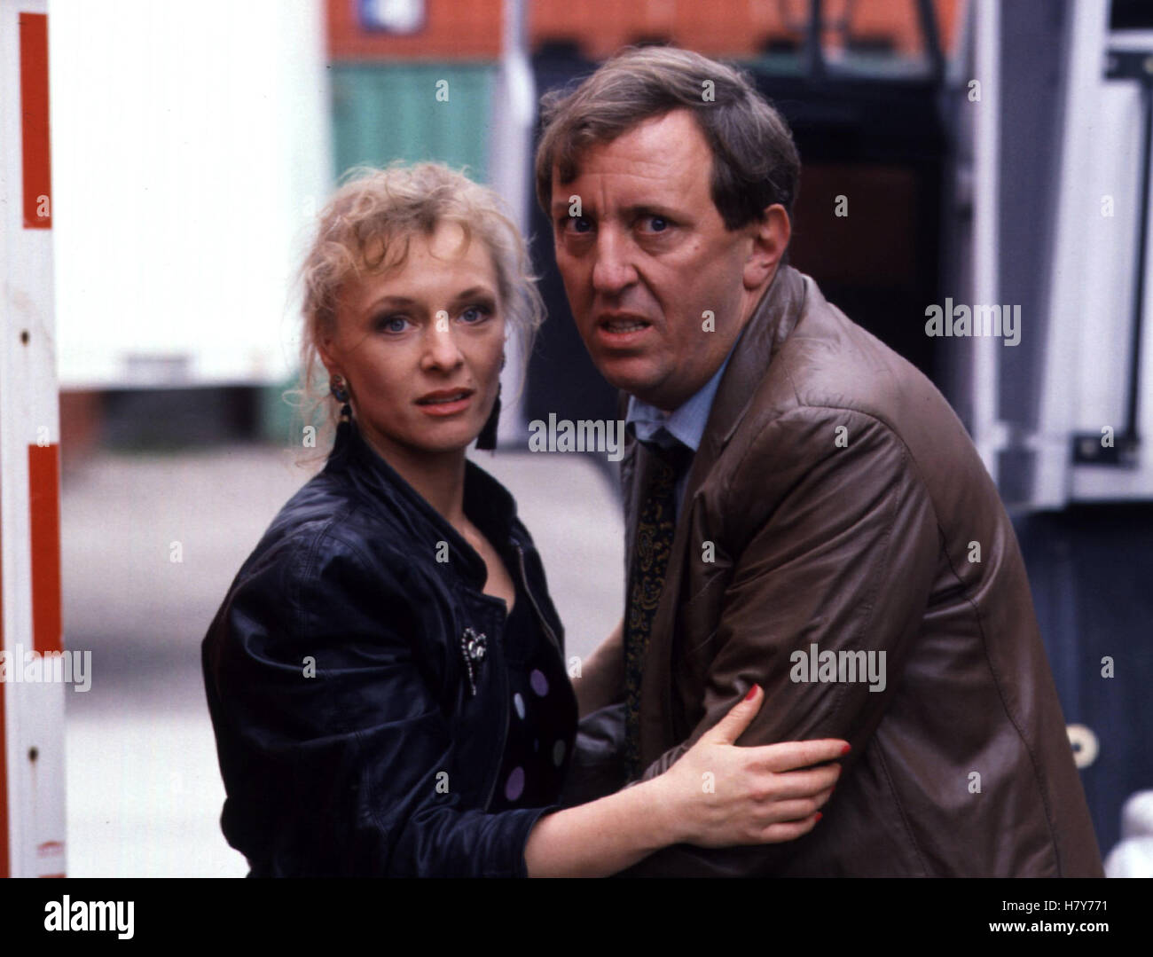 TATORT: Blutspur, D 1988, Regie: Werner Masten, MARITA MARSHALL, VADIM GLOWNA Foto Stock