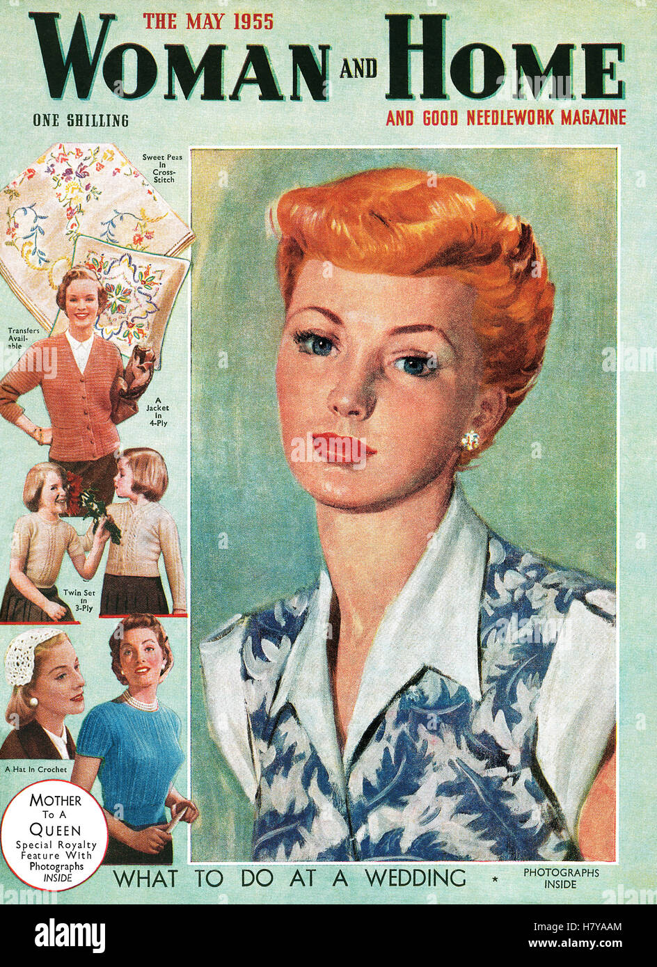 Maggio 1955 rilascio della donna e Home magazine Foto Stock