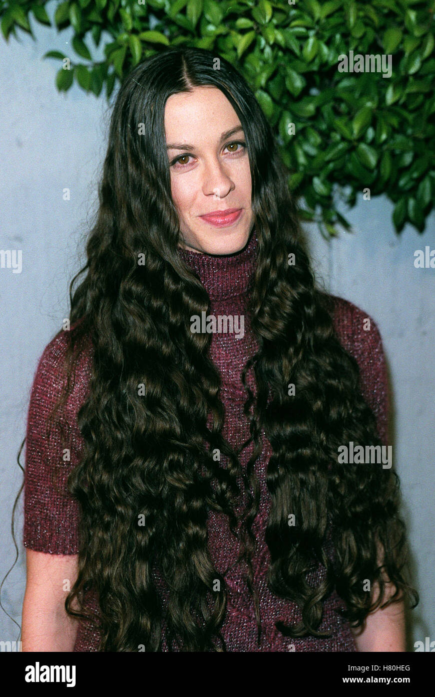 ALANIS MORISSETTE 16 Novembre 1999 Foto Stock