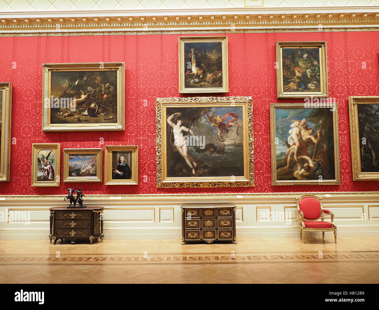 Galleria d'arte, la Wallace Collection di Londra Foto Stock