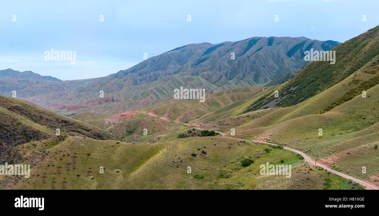 Ile-Alatau National Park, Assy altopiano, Almaty in Kazakistan e in Asia centrale Foto Stock