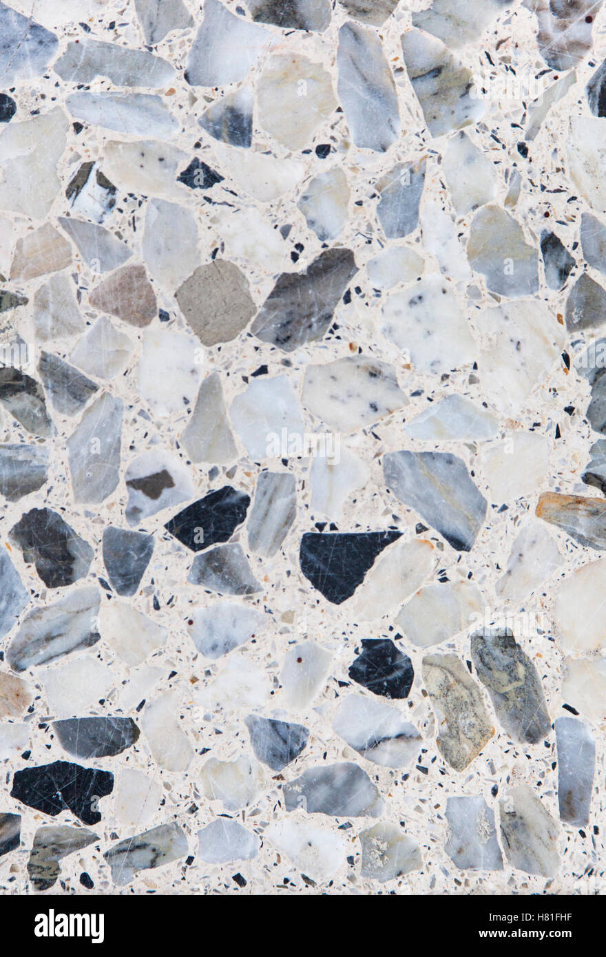 Pavimento in pietra sullo sfondo Foto Stock