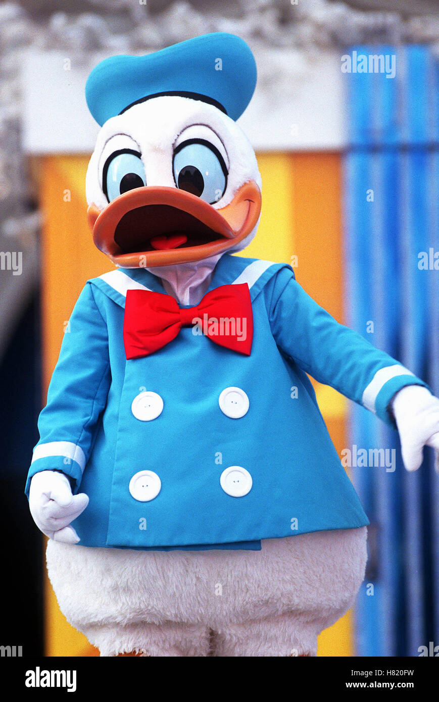 DONALD DUCK MAGIC KINGDOM ORLANDO 01 Aprile 2002 Foto Stock