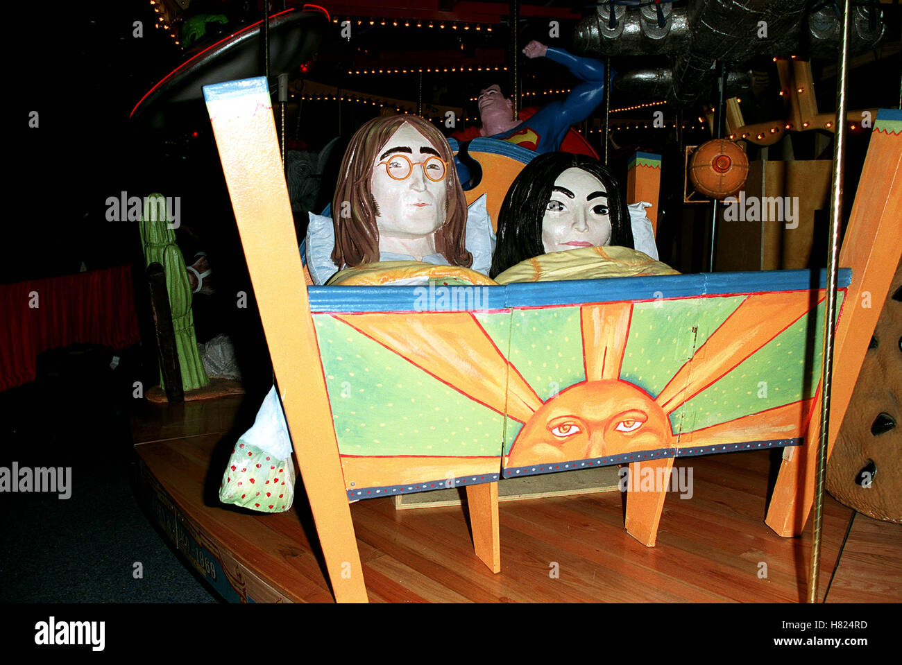 JON LENNON & YOKO ONO FIGURE 07 Gennaio 2000 Foto Stock