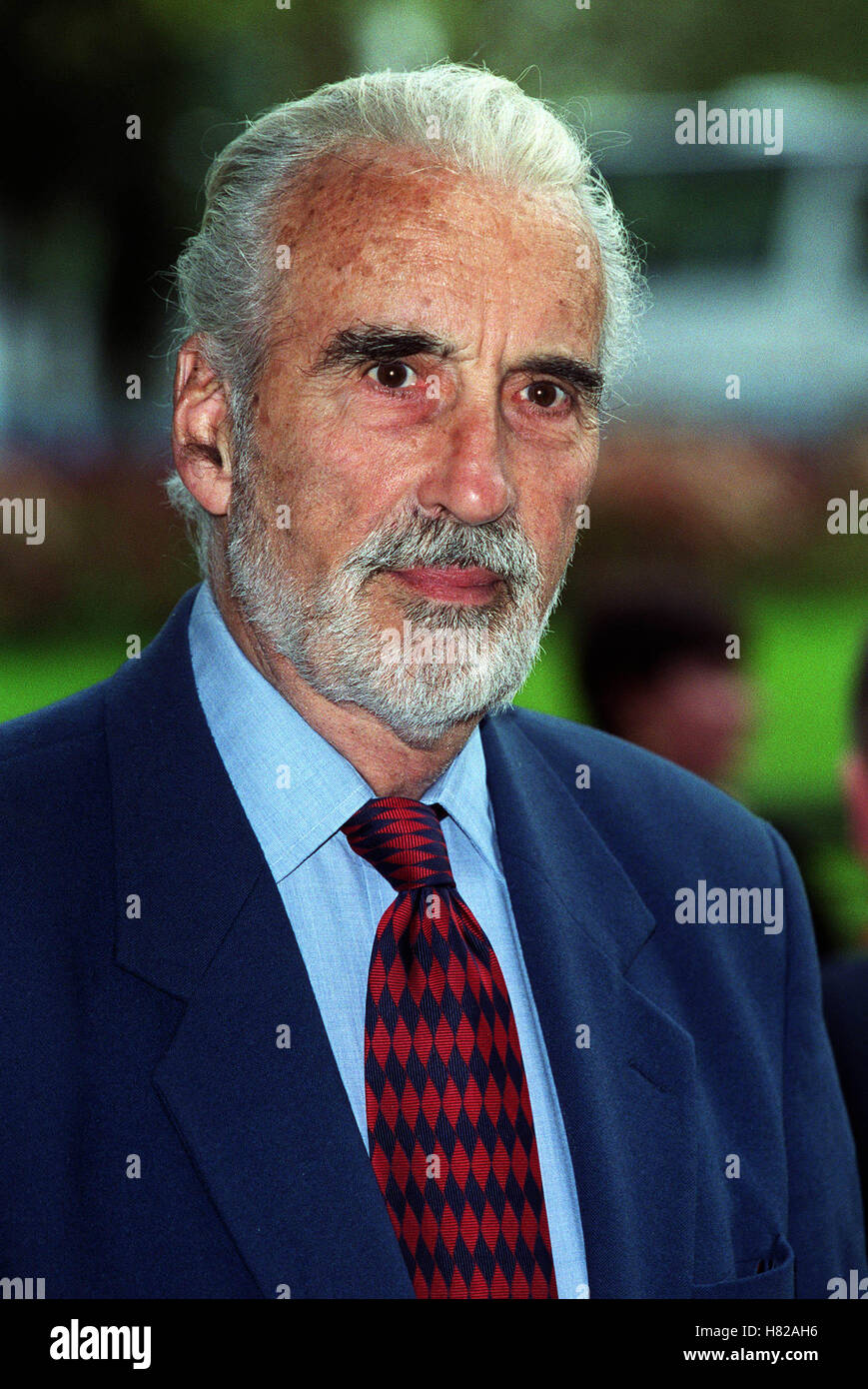 CHRISTOPHER LEE Londra Inghilterra 01 Maggio 2000 Foto Stock