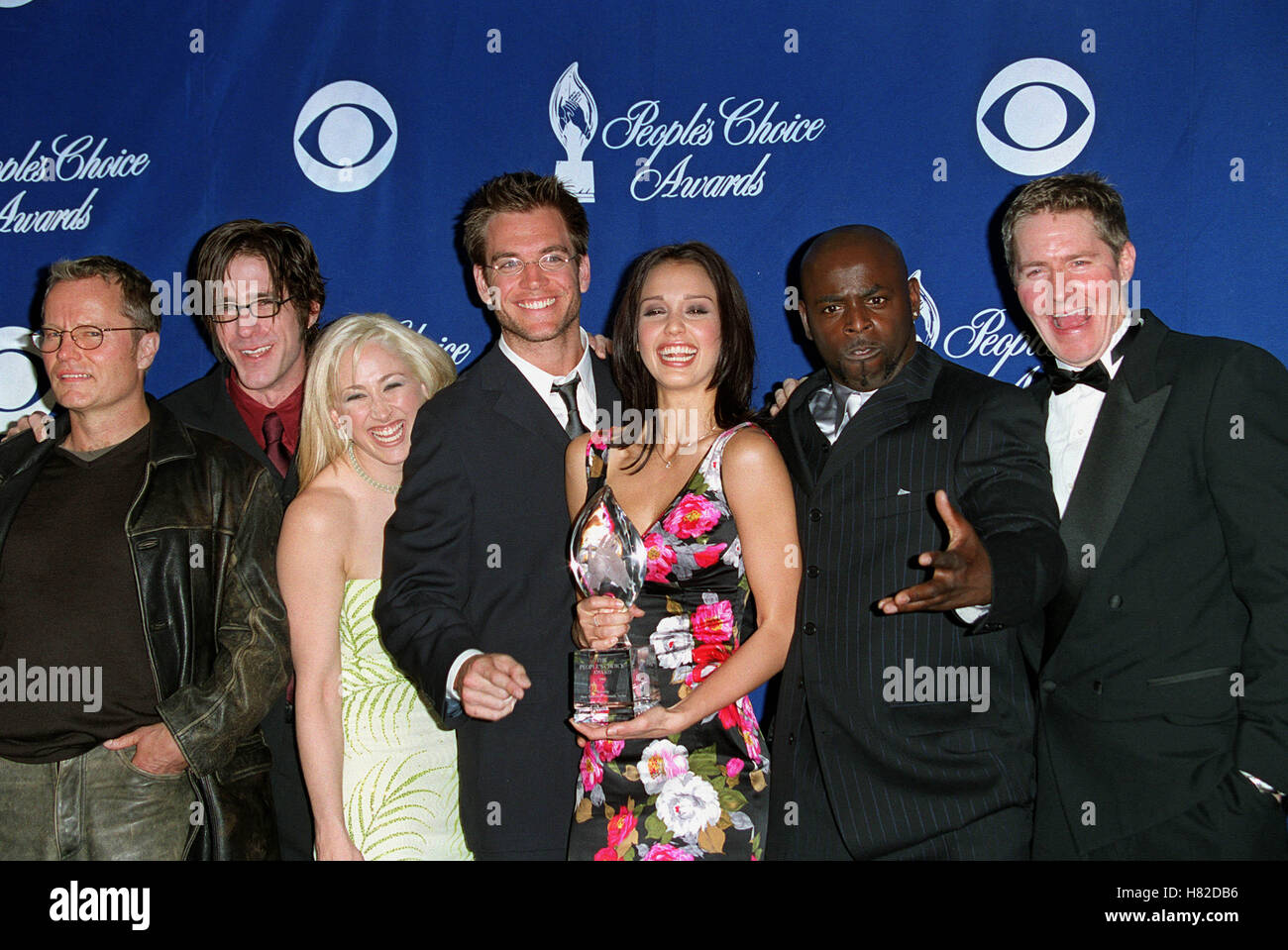 CAST di Dark Angel popoli Choice Awards PASADENA LOS ANGELES STATI UNITI D'AMERICA 07 Gennaio 2001 Foto Stock