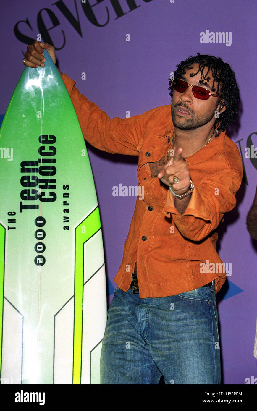 SHAGGY Teen Choice Awards Teen Choice Awards Universal Studios di Los Angeles USA 12 Agosto 2001 Foto Stock