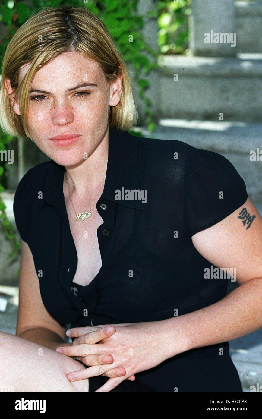 CLEA DUVALL PHOTOCALL FESTIVAL DEL CINEMA DI VENEZIA 2001 Italia 03 Settembre 2001 Foto Stock