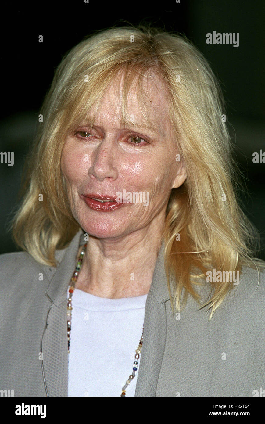 SALLY KELLERMAN 'James Dean' TV PREMIERE DEL FILM WESTWOOD LOS ANGELES STATI UNITI D'AMERICA 25 Luglio 2001 Foto Stock