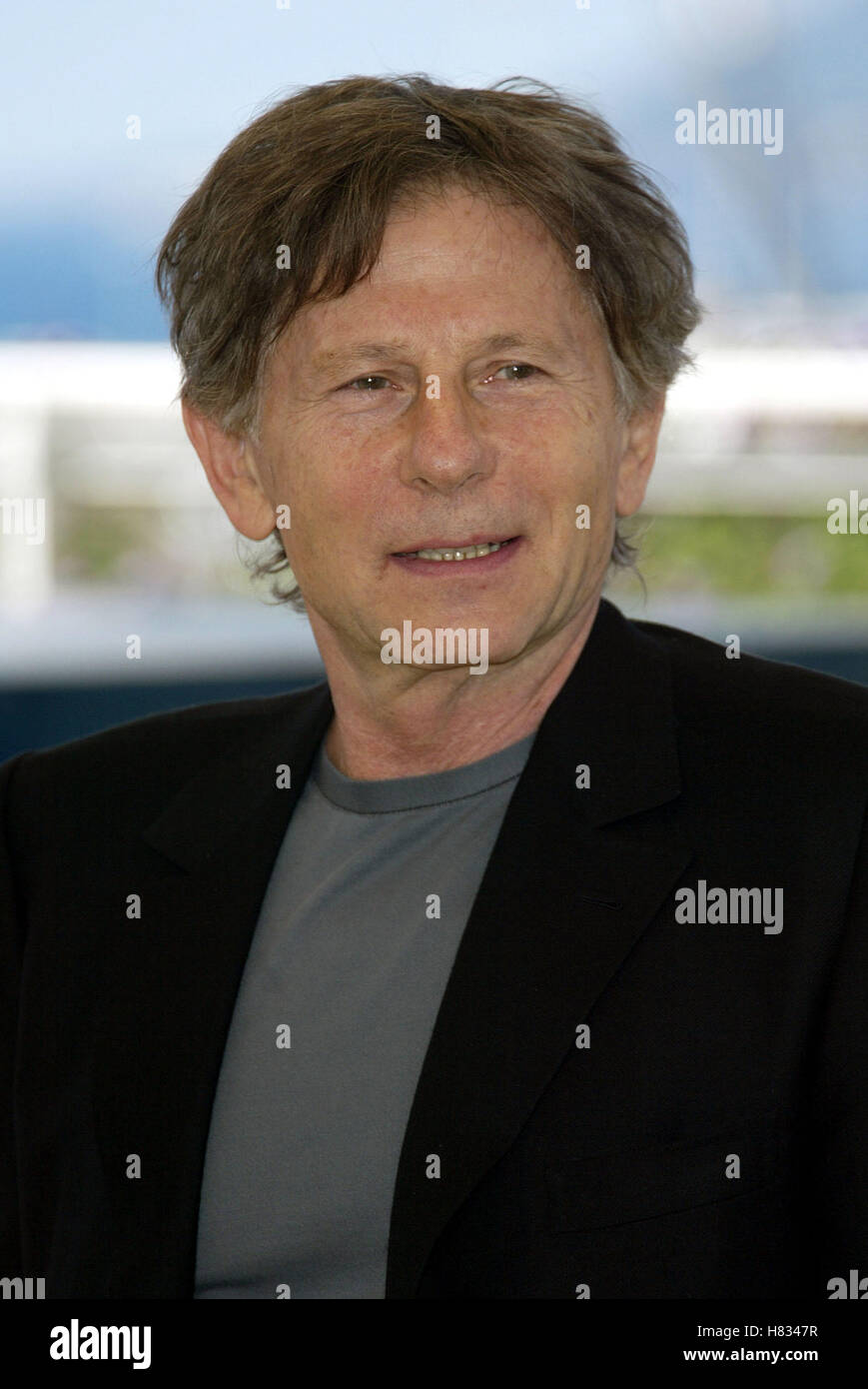 ROMAN POLANSKI CANNES FILM FESTIVAL 2002 Festival di Cannes Cannes Francia 24 Maggio 2002 Foto Stock