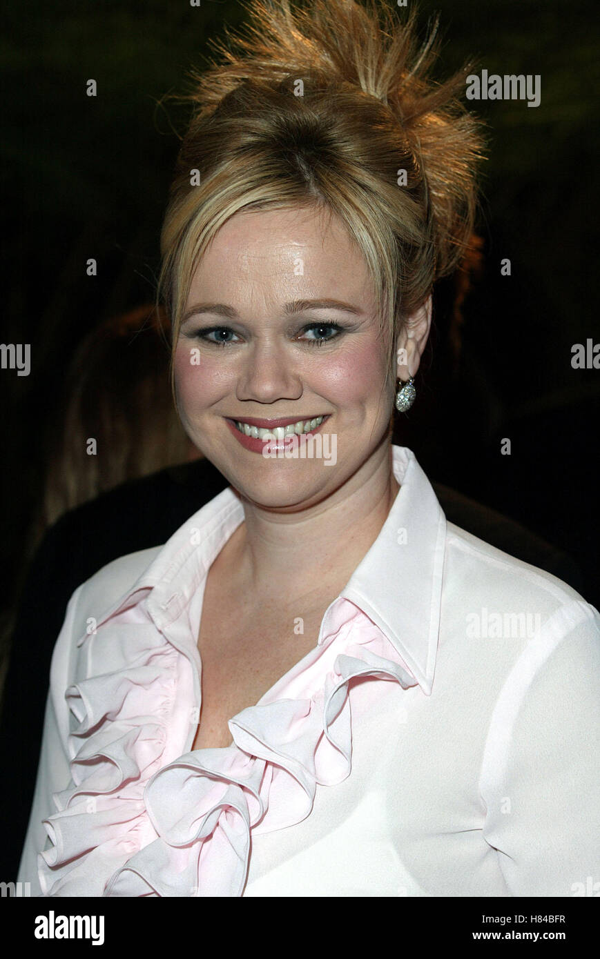 CAROLINE RHEA NOTTE DI 100 stelle OSCAR PARTY BEVERLY HILLS HOTEL LOS ANGELES STATI UNITI D'AMERICA 24 Marzo 2002 Foto Stock