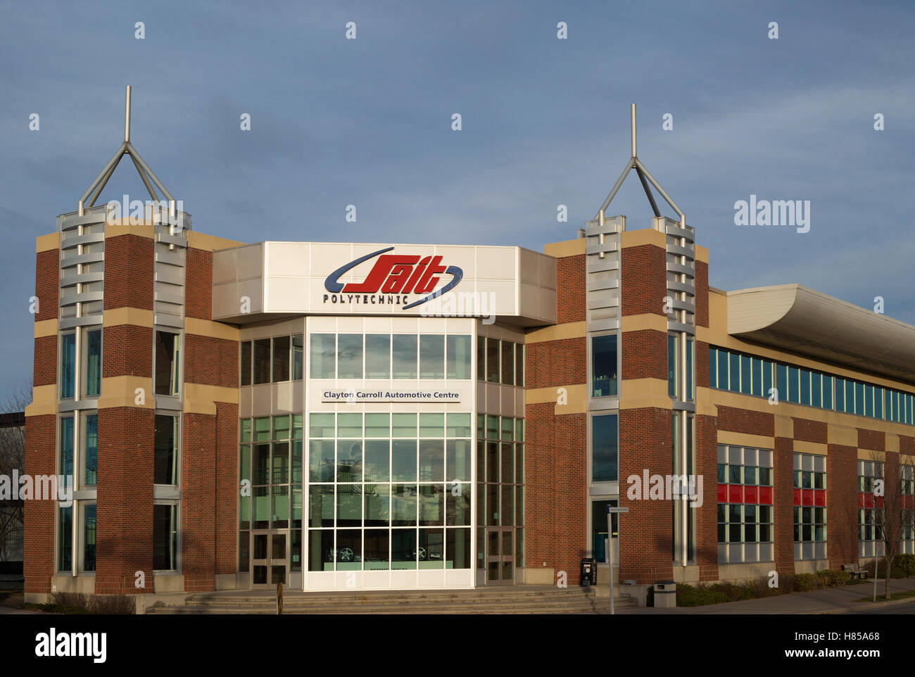 Clayton Carroll Automotive Center nel campus del Southern Alberta Institute of Technology (SAIT) Foto Stock