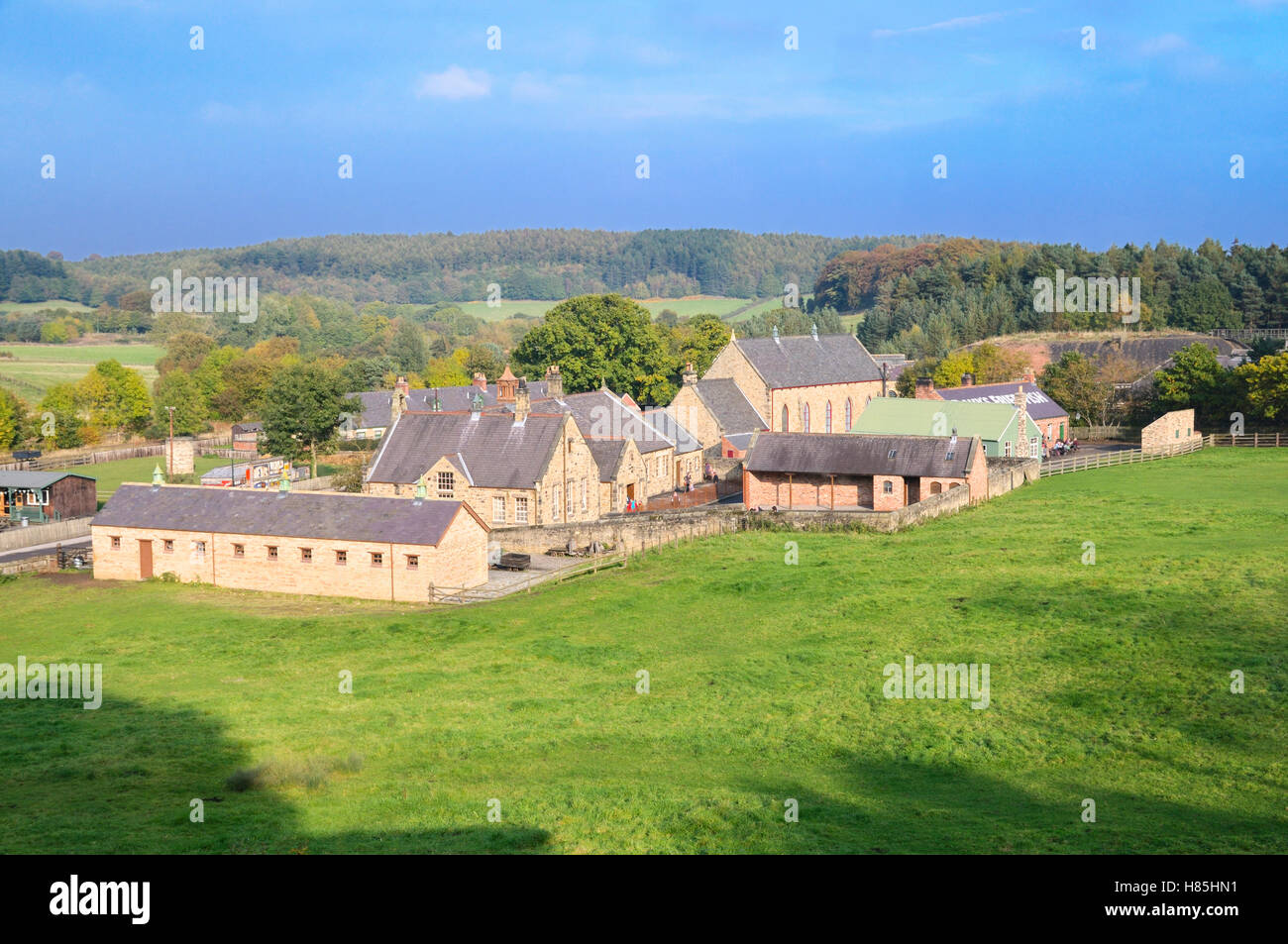 Beamish Open Air Museum, County Durham, North East England, Regno Unito Foto Stock