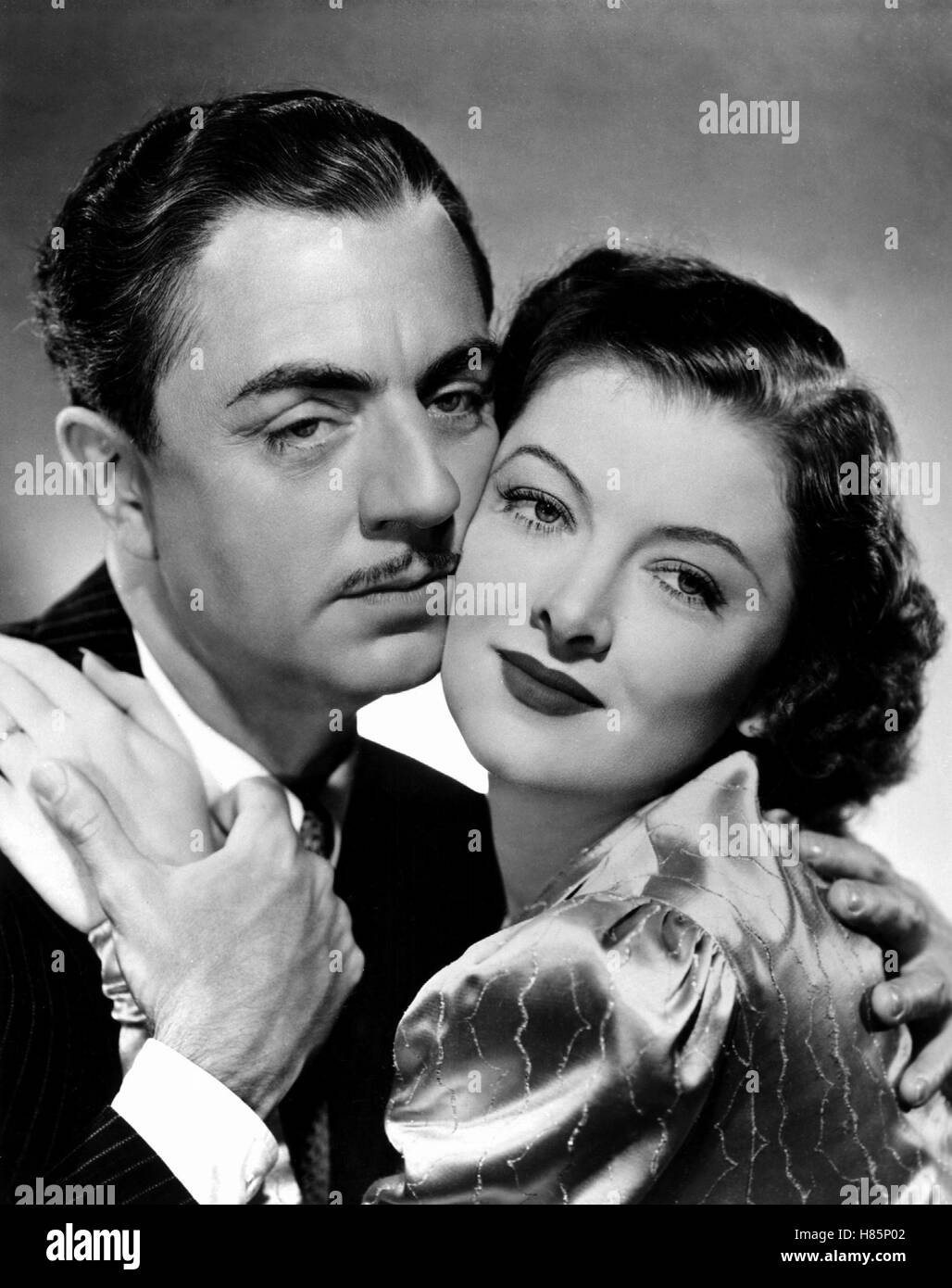 Noch ein dünner Mann, (un altro uomo sottile) USA 1939 s/w, Regie: W. S. van Dyke, William Powell, Myrna Loy Foto Stock