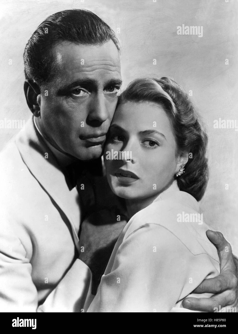 Casablanca (Casablanca) USA 1942 s/w, Regie: Michael Curtiz, Humphrey Bogart, INGRID BERGMAN, Chiave: Filmpaar Foto Stock