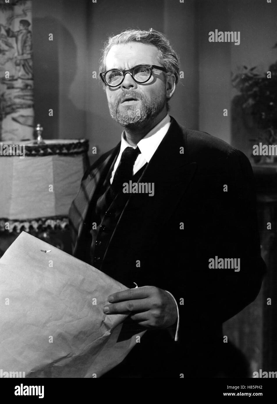 Morgen ist die Ewigkeit, (Domani È PER SEMPRE) USA 1945, Regie: Irving Pichel, Orson Welles, Stichwort: Brille Foto Stock
