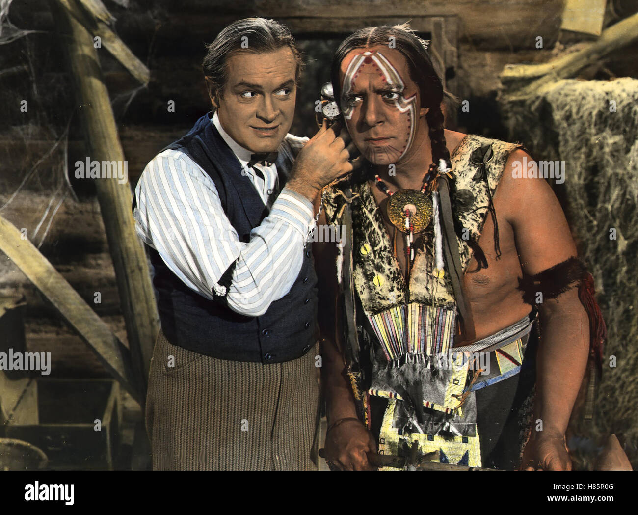 Sein Engel mit den zwei Pistolen, (l'PALEFACE) USA 1948, Regie: Norman Z. McLeod, Bob Hope, Giuseppe Vitale, Stichwort: Indianer Foto Stock