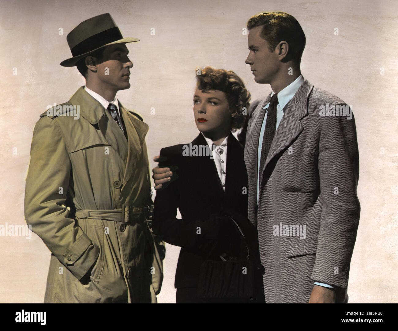 Die Tote in den Dünen, mistero (street) USA 1950, Regie: John Sturges, RICARDO MONTALBAN, SALLY FORREST, MARSHALL THOMPSON Foto Stock