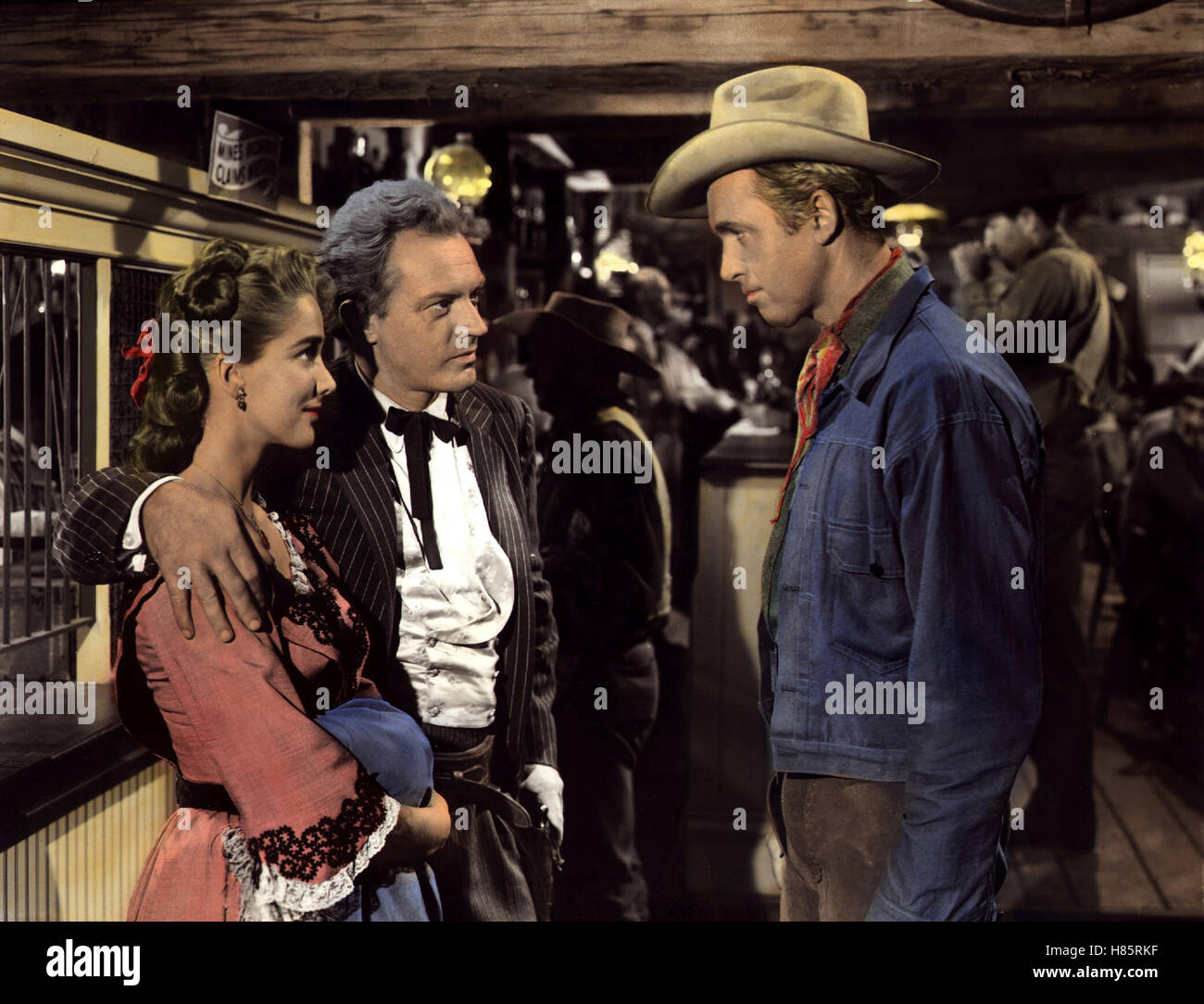 Meuterei am Schlangenfluß, (ansa del fiume) USA 1951, Regie: Anthony Mann, Julie Adams, ARTHUR KENNEDY, JAMES STEWART Foto Stock