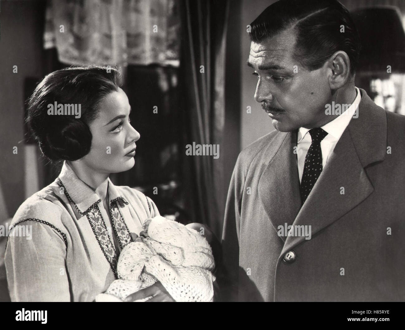 Es begann in Moskau, (mai mi lascia andare) GB 1953, Regie: Delmer Daves, GENE TIERNEY, Clark Gable Foto Stock
