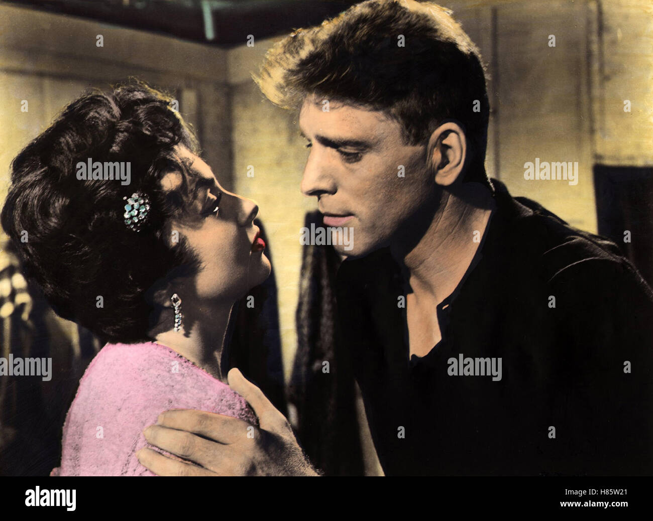 Trapez, (trapezio) USA 1956, Regie: Carol Reed, Gina Lollobrigida, BURT LANCASTER, Chiave: Foto Stock