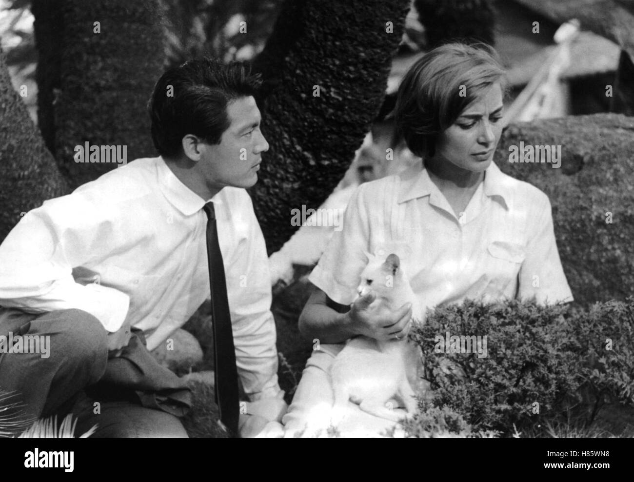 Hiroshima mon amour, (Hiroshima mon amour) F-JAP 1959 s/w, Regie: Alain Resnais, EIJI OKADA, EMMANUELLE RIVA Foto Stock