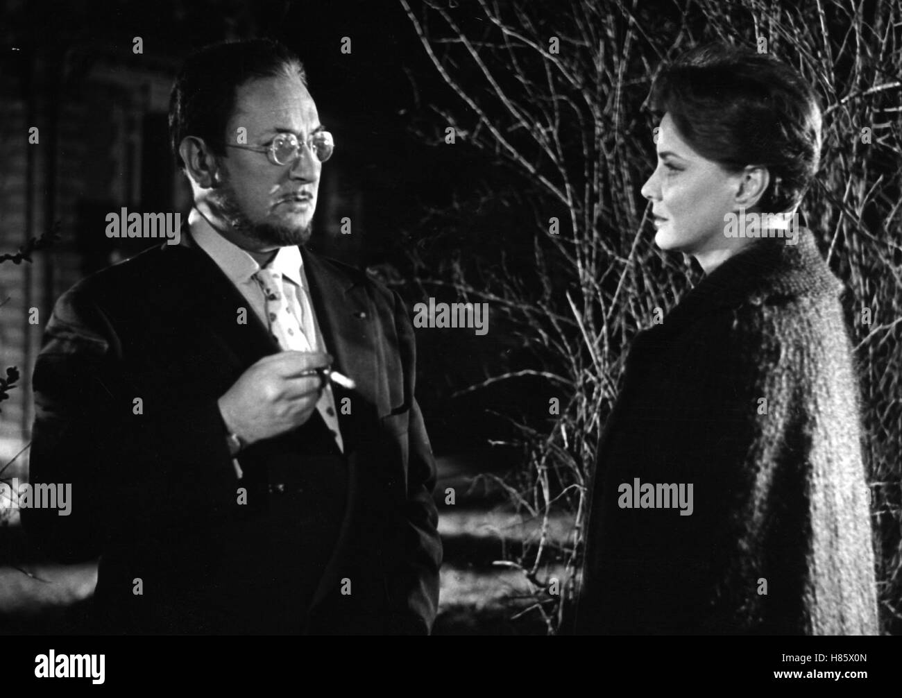 Augen ohne Gesicht, (Les yeux SANS VISAGE) F-IT 1959, Regie: Georges Franju, PIERRE BRASSEUR, Alida Valli Foto Stock