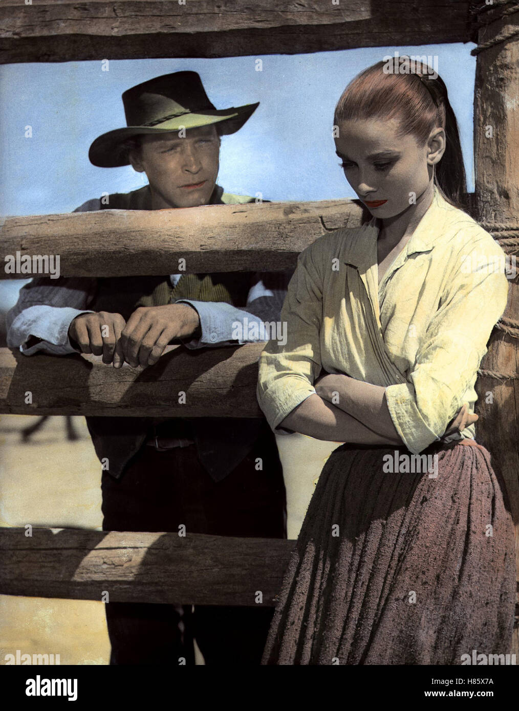 Denen man nicht vergibt, (l'imperdonabile) USA 1960, Regie: John Huston, BURT LANCASTER, Audrey Hepburn Foto Stock
