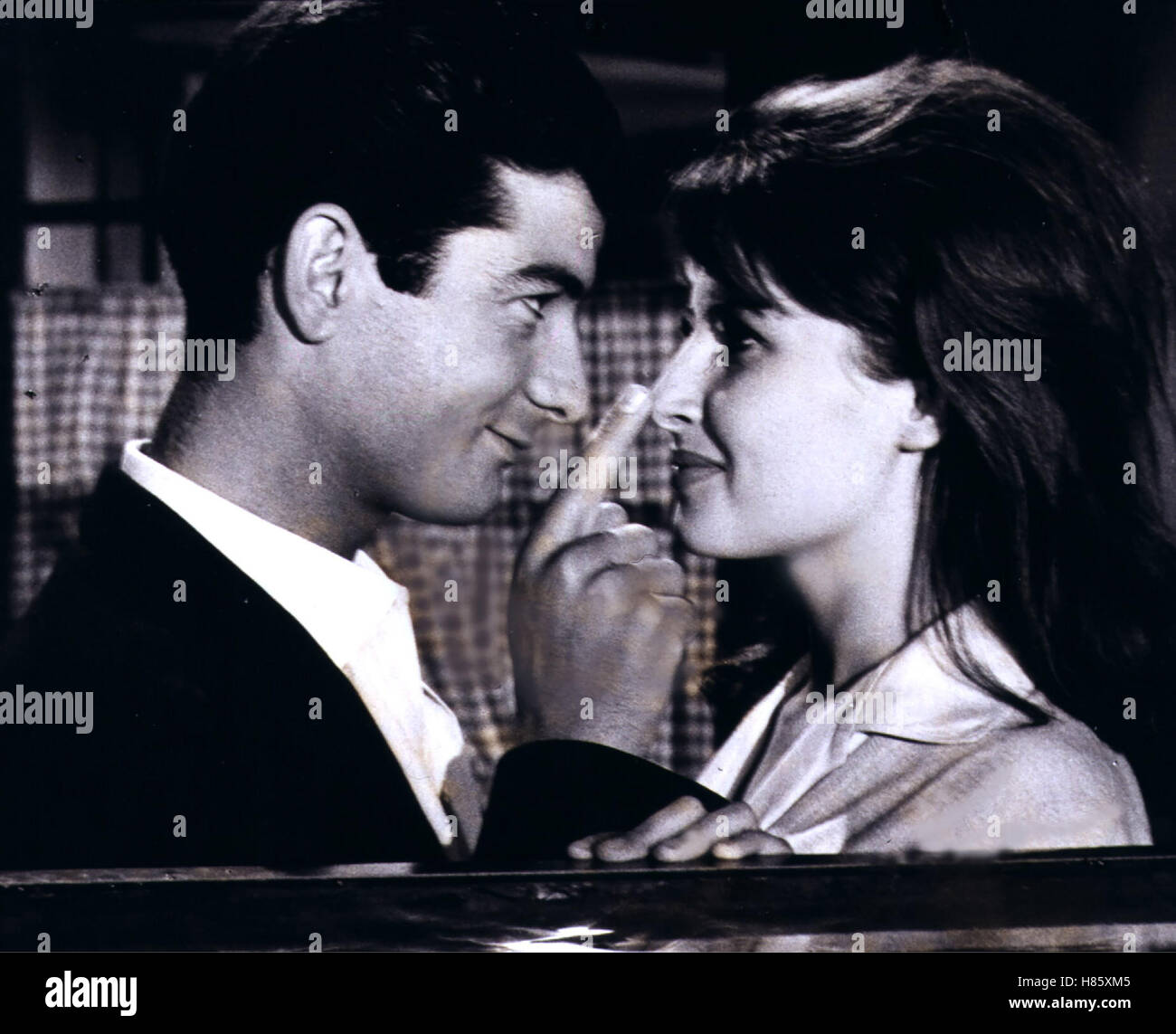 Jacky wer Du bist?, (LE GIGOLO) F 1961 s/w, Regie: Jacques Deray, JEAN CLAUDE BRIALY, VALERIE LAGRANGE Foto Stock