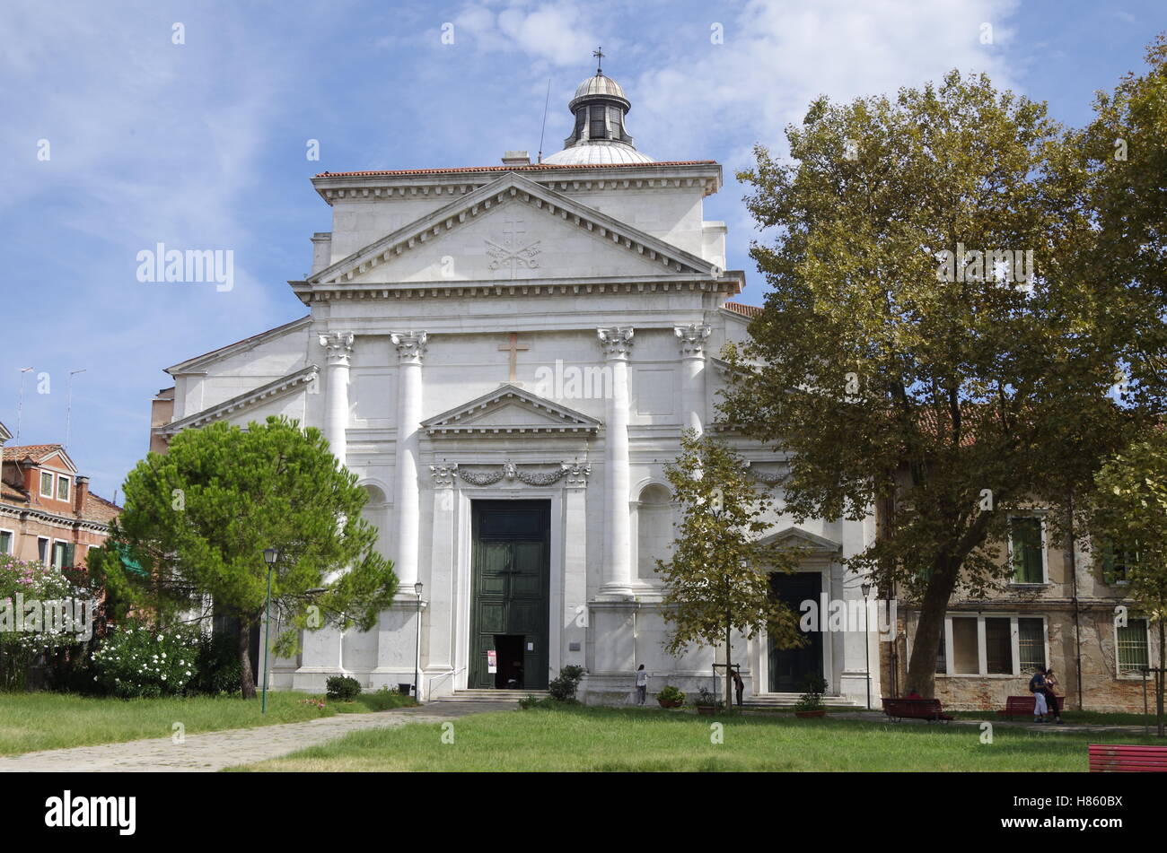 Venezia, Italia, Chiesa di S Pietro di Castello Foto Stock
