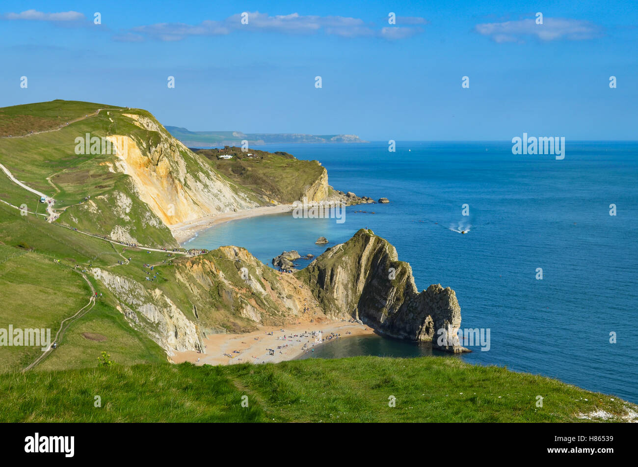 Jurassic Coast, Dorset, Regno Unito. Foto Stock