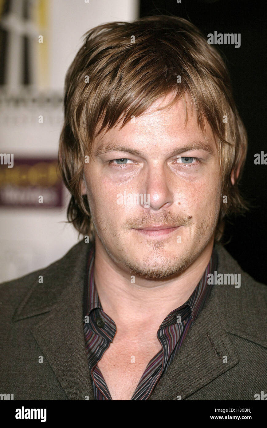 NORMAN REEDUS L'anello WORLD premiere del film 02 Ottobre 2002 Foto Stock