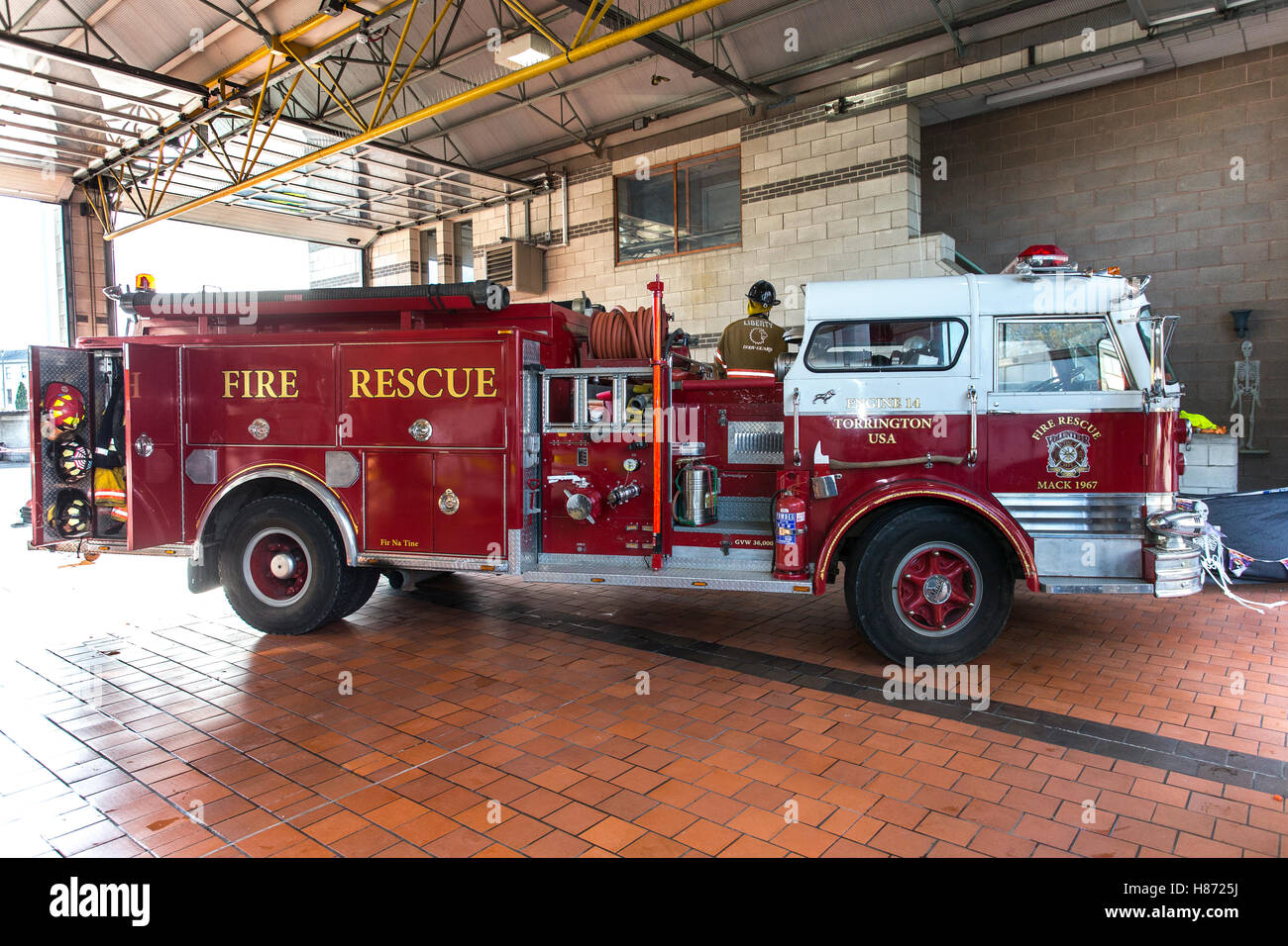 American fire offerta veicolo di soccorso usa usa, America Foto Stock