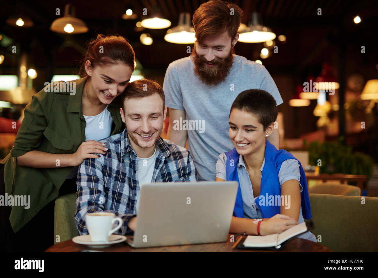 La raccolta del caffè Foto Stock