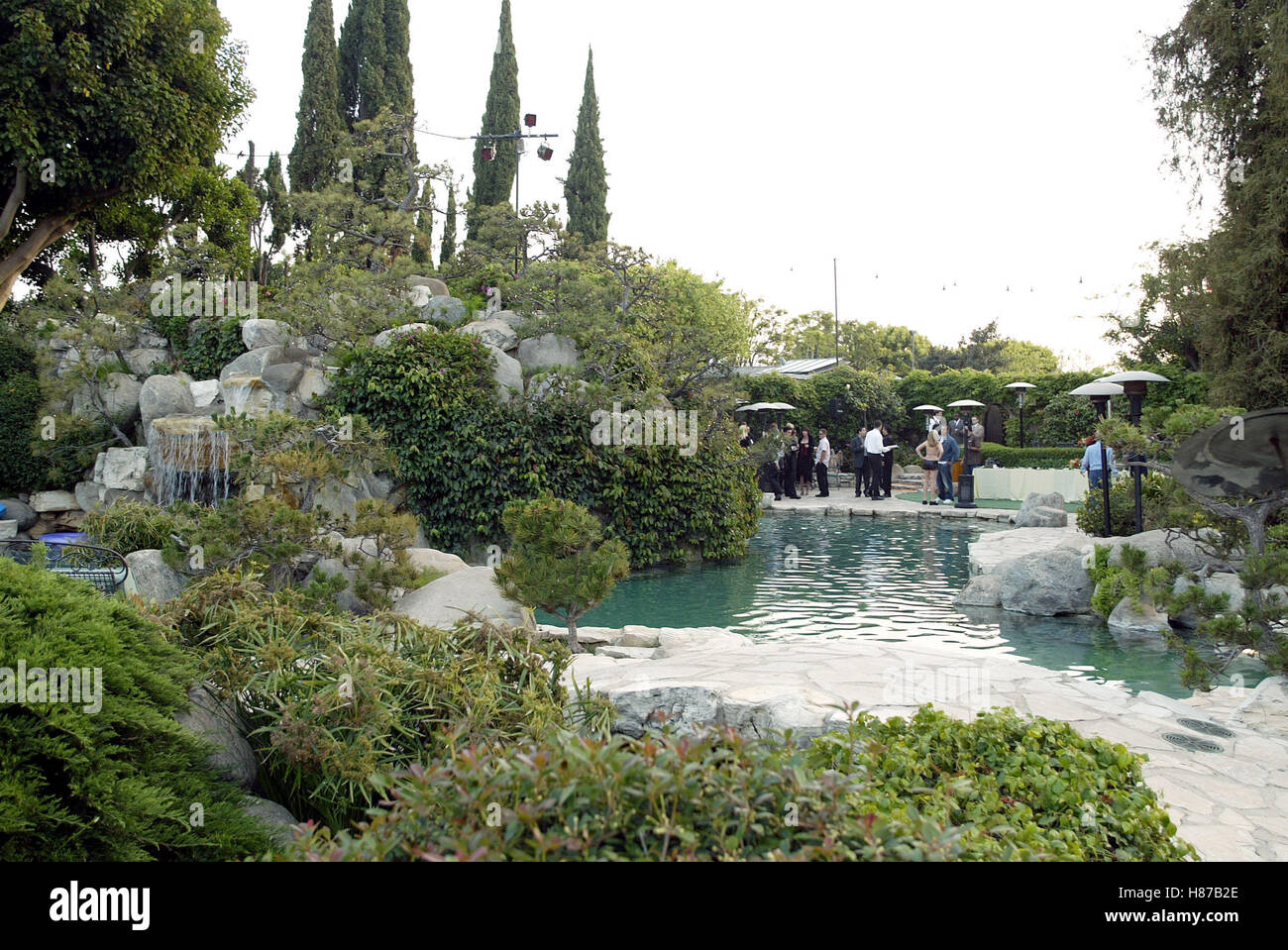 POOL VILLA DI PLAYBOY LE CATTURE FASHIO villa di Playboy LOS ANGELES STATI UNITI D'AMERICA 15 Maggio 2003 Foto Stock