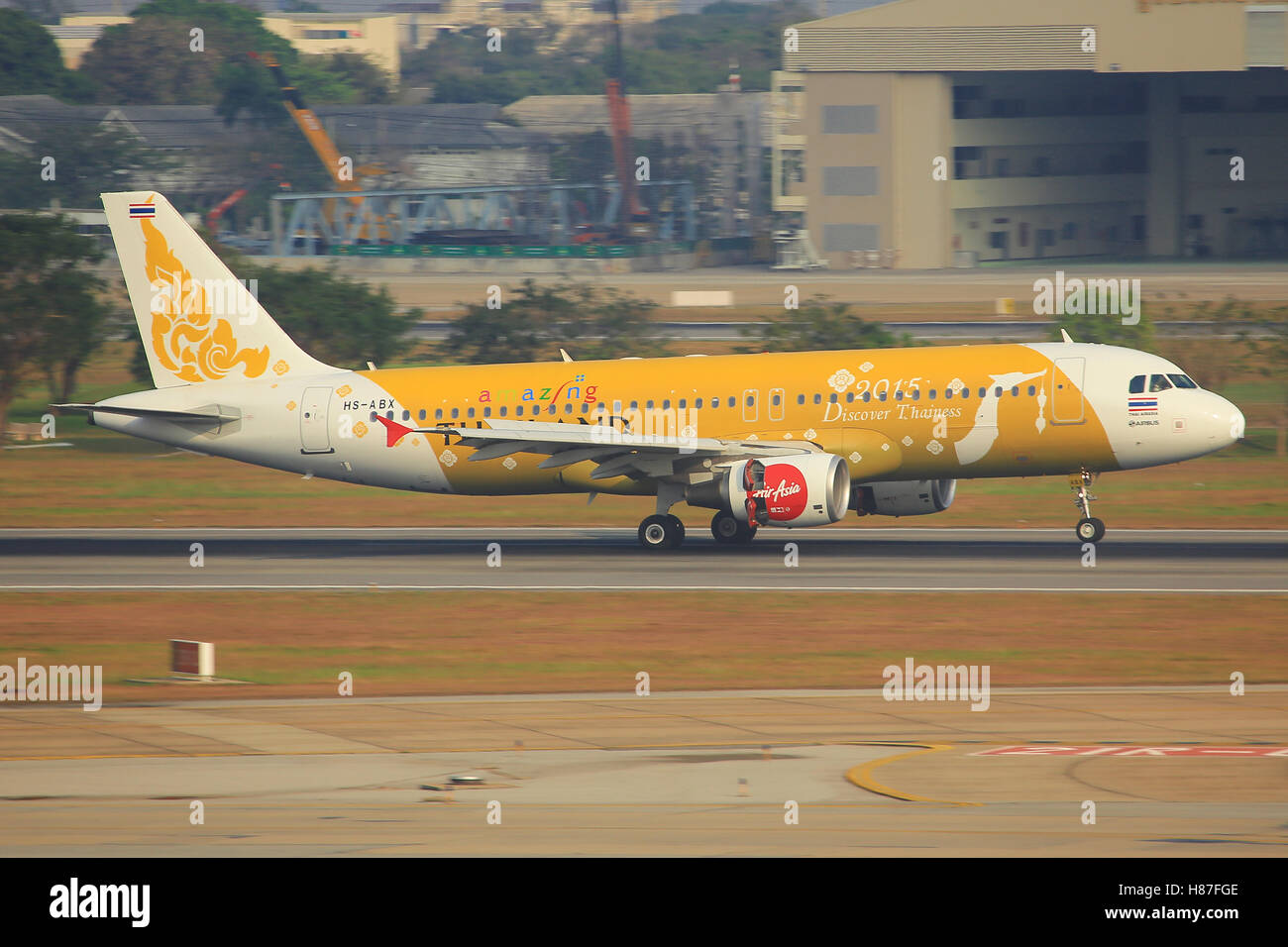 Air Asia scoprire a320 Foto Stock