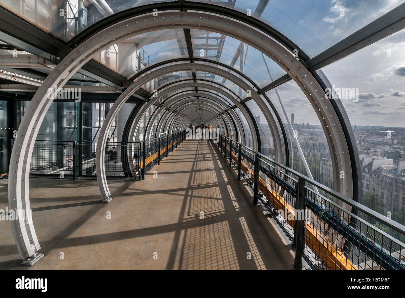 Centro Georges Pompidou Museo Nazionale di Arte Moderna Parigi,Francia Foto Stock