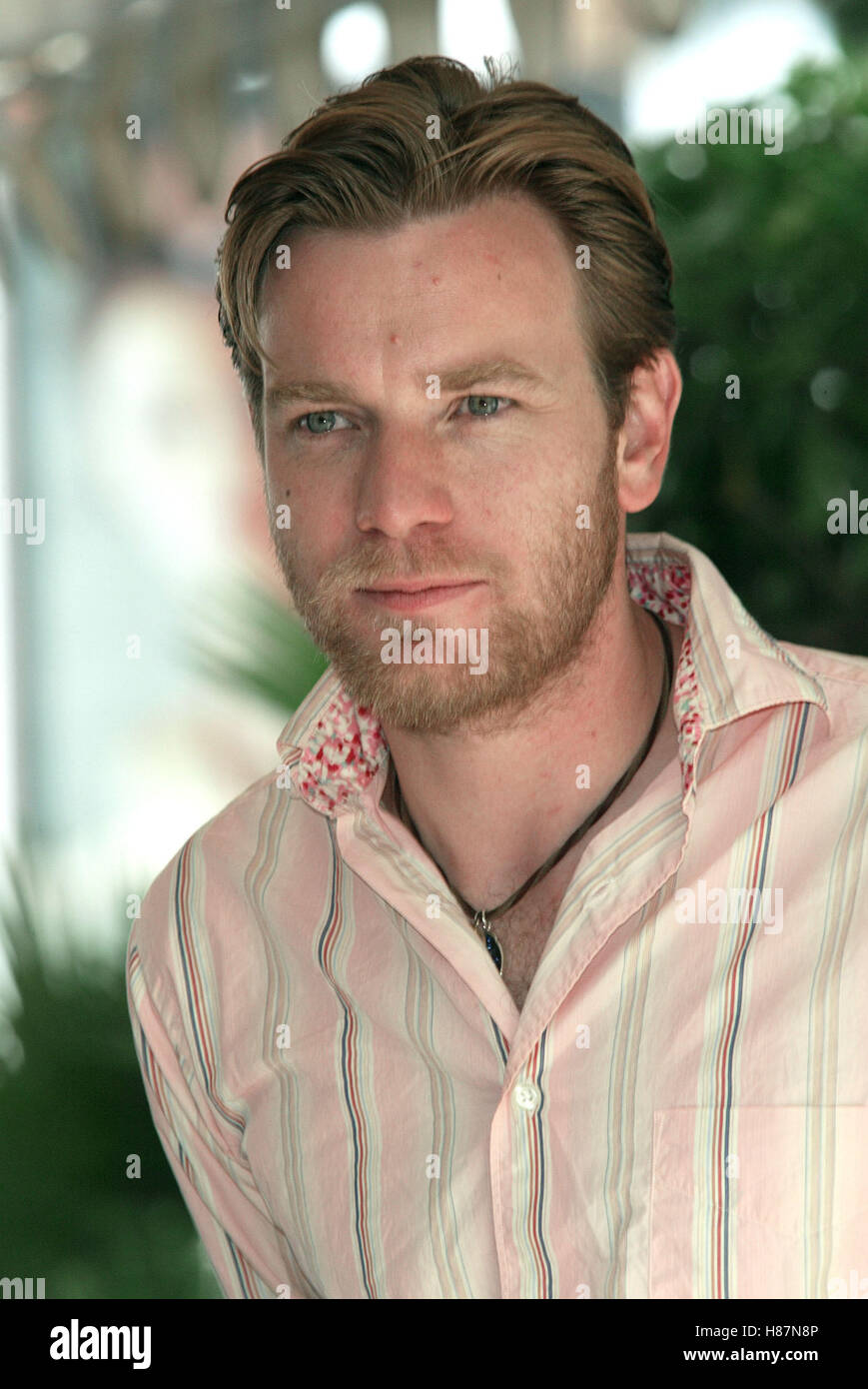 EWAN MCGREGOR FESTIVAL DI CANNES CANNES Francia 18 Maggio 2003 Foto Stock