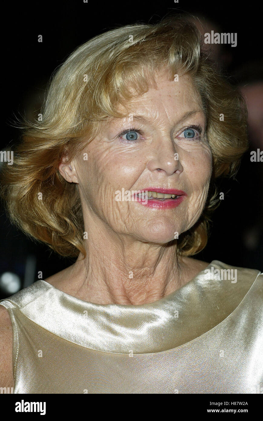 CAROL LYNLEY una serata con Larry King Regent Beverly Wilshire BEVERLY HILLS LA USA 24 Gennaio 2003 Foto Stock