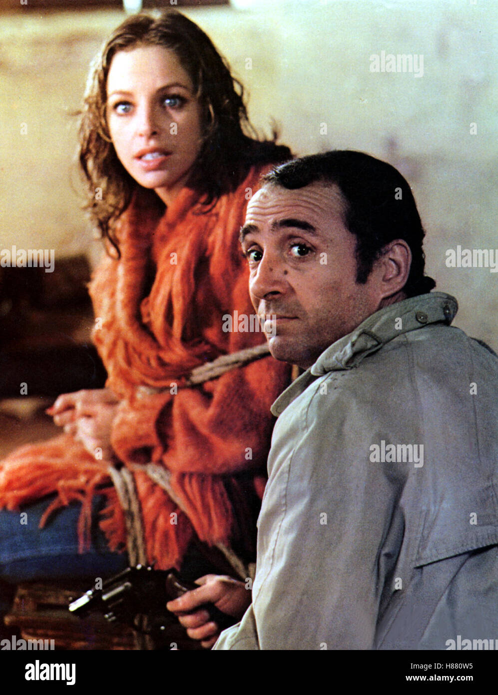 Gefährlich lebt sich's besser, (IL FAUT VIVRE DANGEREUSEMENT) F 1974, Regie: Claude Makovski, SYDNE ROMA, CLAUDE BRASSEUR Foto Stock