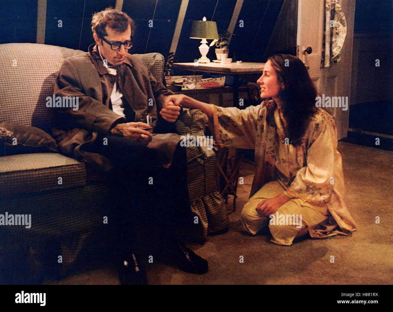 Der Strohmann, (anteriore) USA 1976, Regie: Martin Ritt, WOODY ALLEN, ANDREA MARCOVICCI Foto Stock