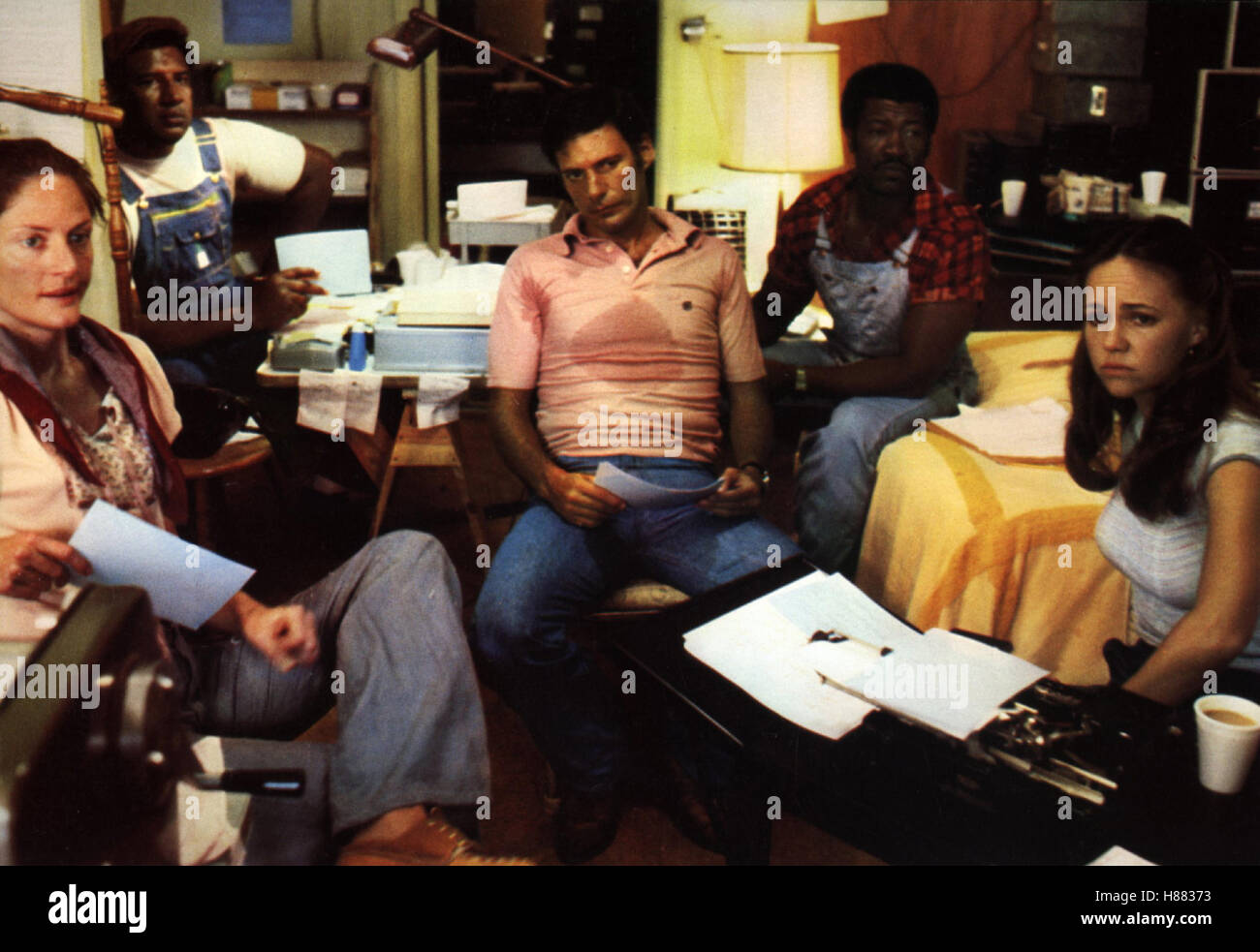 La norma Rae, (NORMA RAE) USA 1979, Regie: Martin Ritt, RON LEIBMAN (mi), Sally Field (RE) Foto Stock